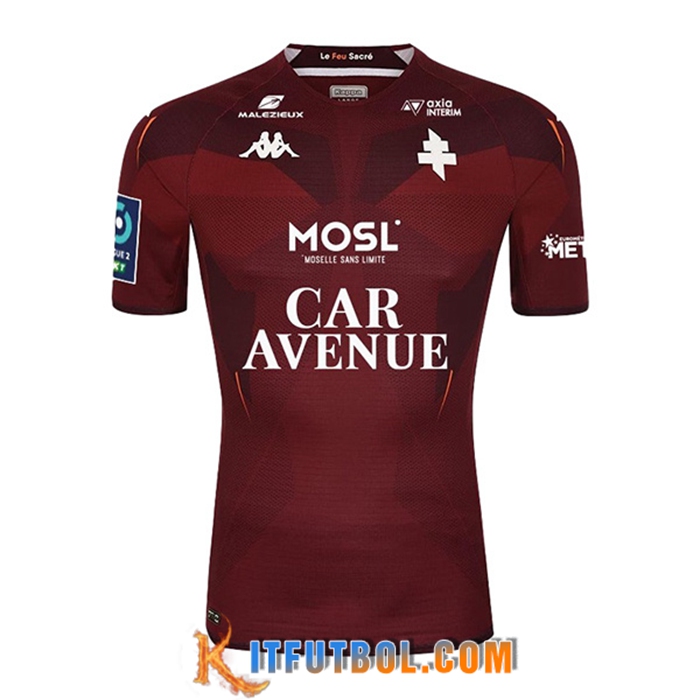 Nueva Camisetas De Futbol FC Metz Primera 2022/2023