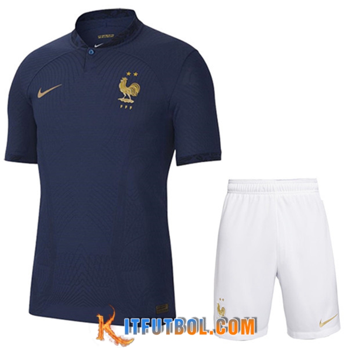 Camisetas De Futbol Francia Primera + Cortos 2022/2023