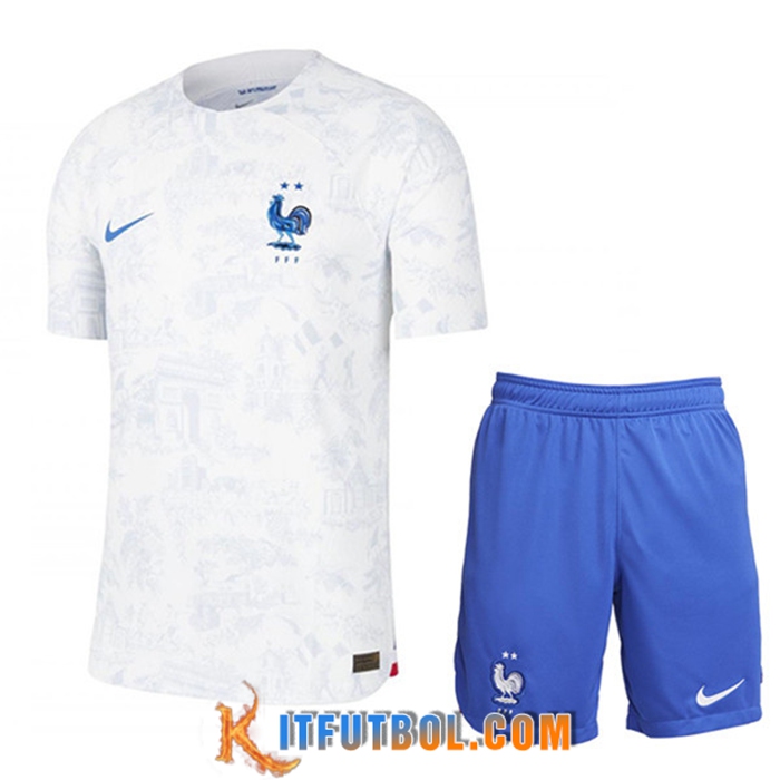 Nueva Camisetas De Futbol Francia Segunda 2022/2023