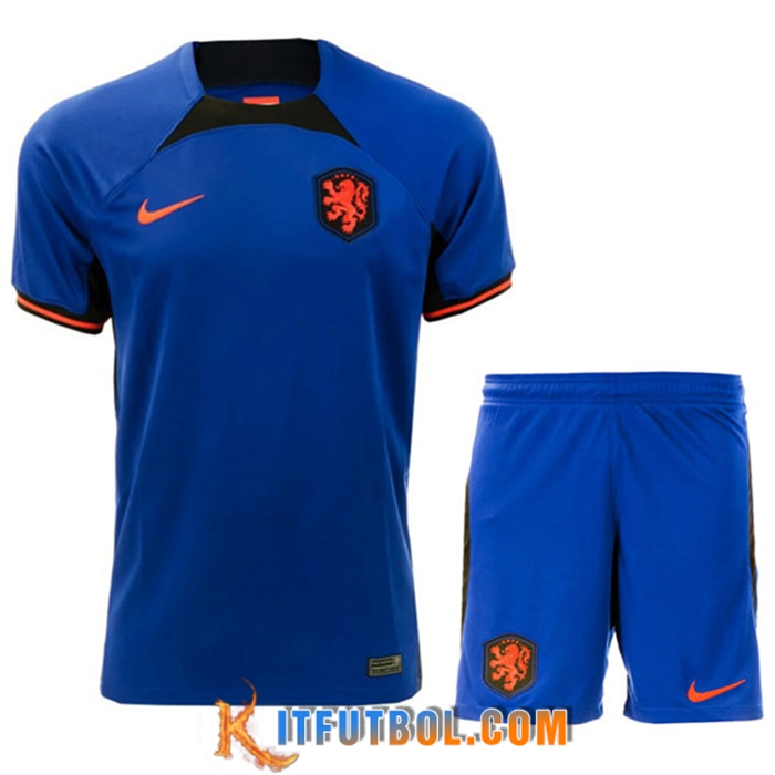 Nueva Camisetas De Futbol Países Bajos Segunda 2022/2023