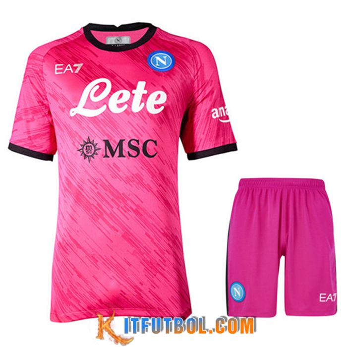 Camisetas De Futbol SSC Napoli Portero + Cortos 2022/2023