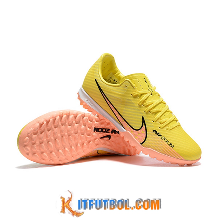 Nike Botas De Fútbol Air Zoom Mercurial Vapor- XV Academy TF Amarillo