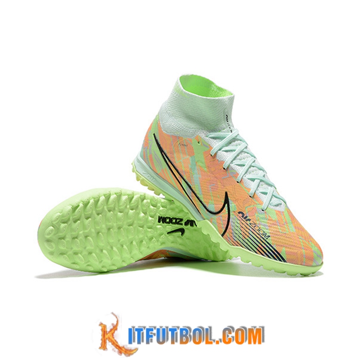 Nike Botas De Fútbol Superfly 8 Academy TF Verde/Naranja