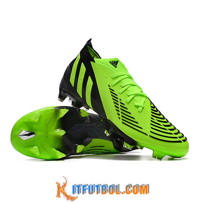 Adidas Botas De Fútbol Predator Edge Geometric.1 FG Verde/Negro
