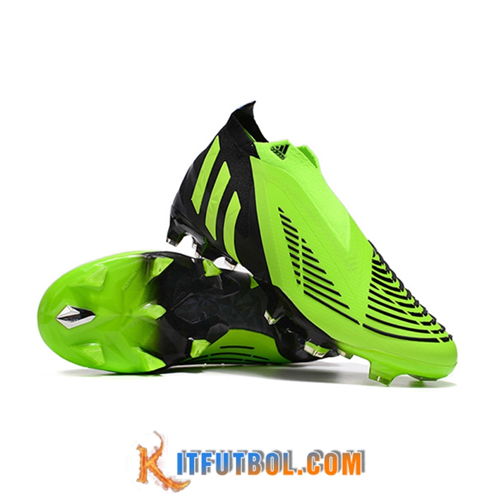 Adidas Botas De Fútbol Predator Edge Geometric+ FG Verde/Negro