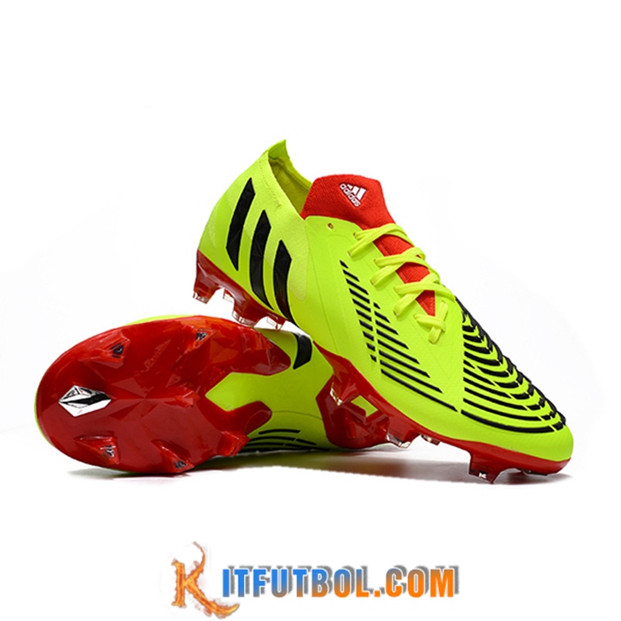 Adidas Botas De Fútbol Predator Edge Geometric.1 FG Verde/Negro