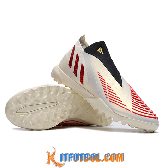 Adidas Botas De Fútbol Predator Edge1 TF Dorado/Rojo