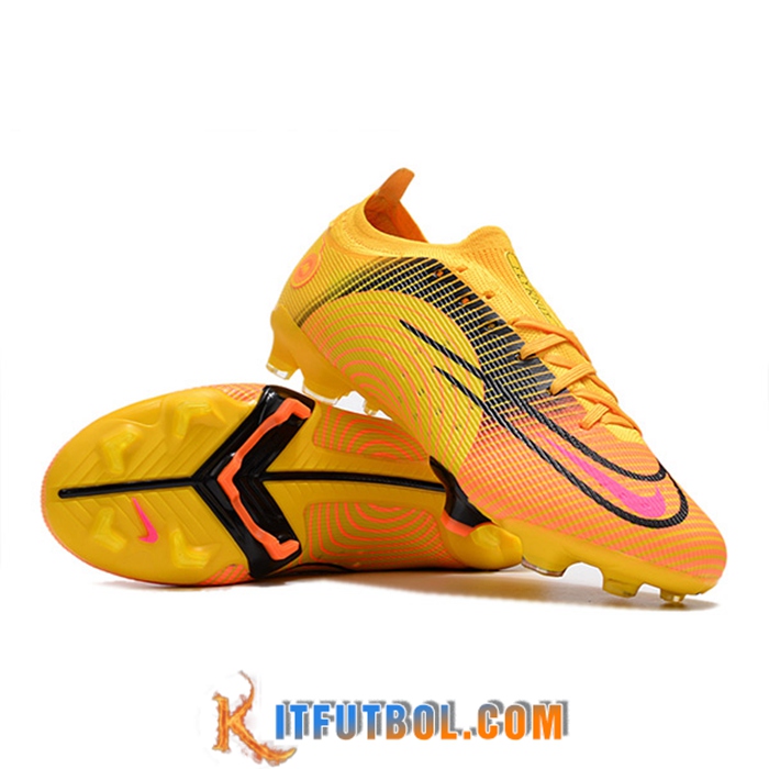 Nike Botas De Fútbol Mercurial 14 Low Gang FG Naranja