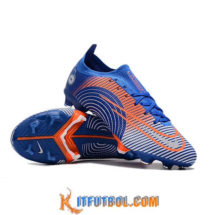 Nike Botas De Fútbol Mercurial 14 Low Gang FG Azul