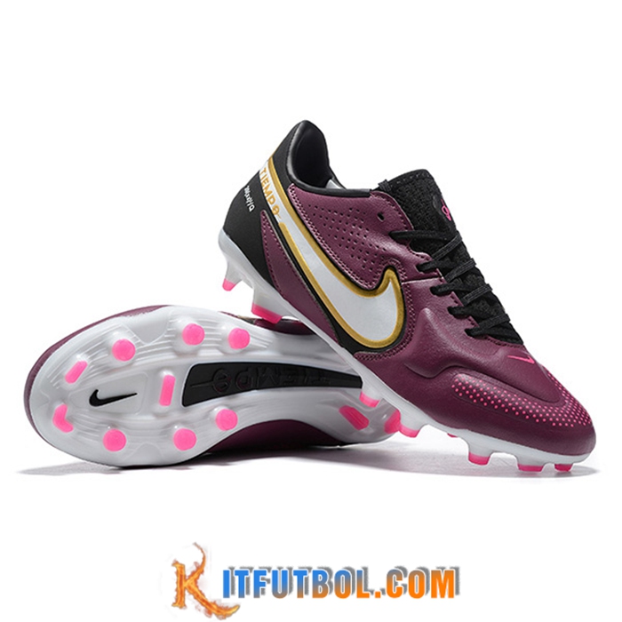 Nike Botas De Fútbol Tiempo Legend 9 Elite FG Violeta