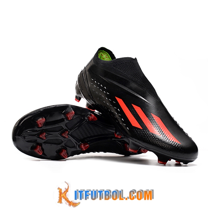 Adidas Botas De Fútbol X Speedportal .1 2022 World Cup Boots FG Negro/Rojo