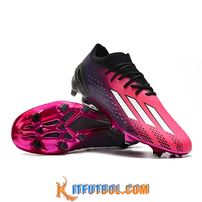 Adidas Botas De Fútbol X Speedportal .1 2022 World Cup Boots FG Violeta/Rosa