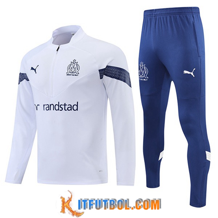 Chandal Equipos De Futbol Marsella Blanco 2022/2023