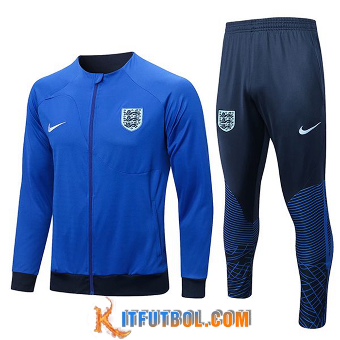 Chandal Equipos De Futbol - Chaqueta Inglaterra Azul 2022/2023