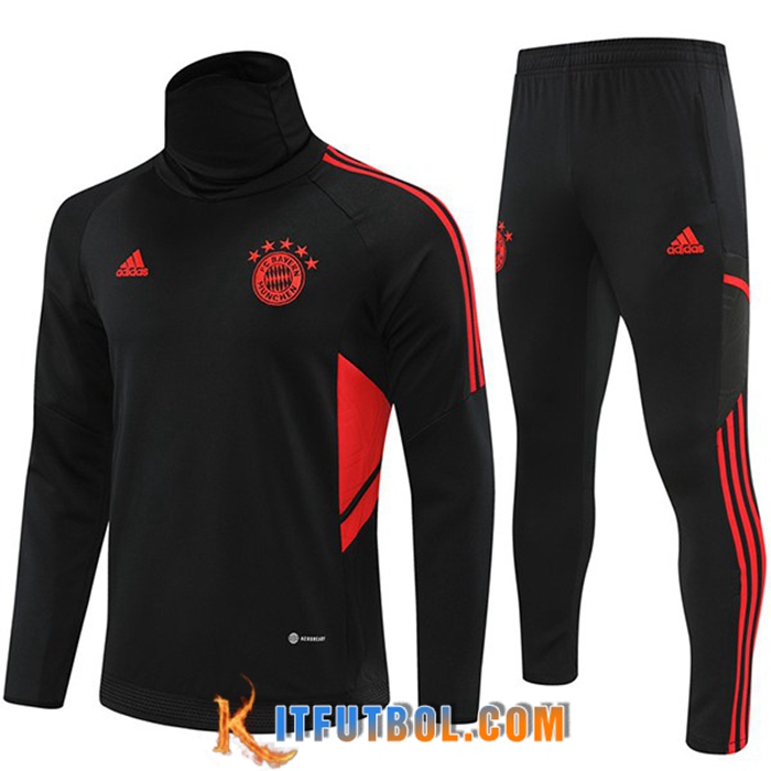 Chandal Equipos De Futbol Bayern Munich cuello alto Negro 2022/2023