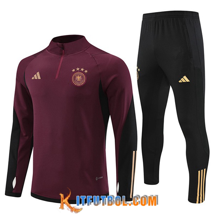 Chandal Equipos De Futbol Alemania Rojo Foncé 2022/2023