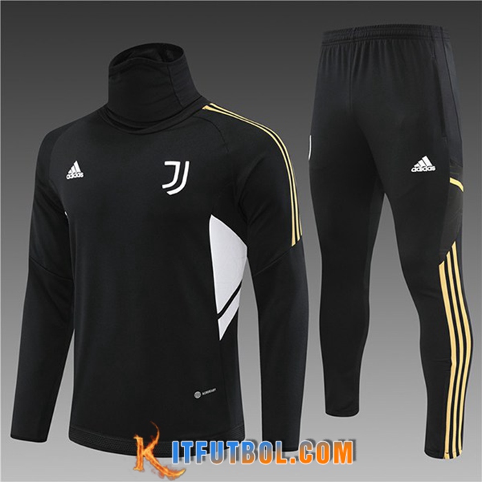 Chandal Equipos De Futbol Juventus Ninos cuello alto Negro 2022/2023