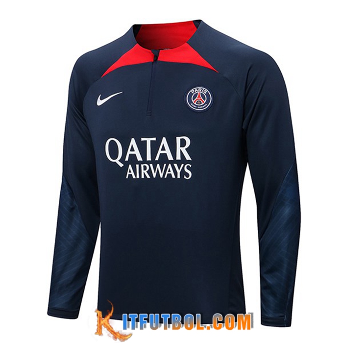 Sudadera De Entrenamiento PSG Azul marino 2022/2023