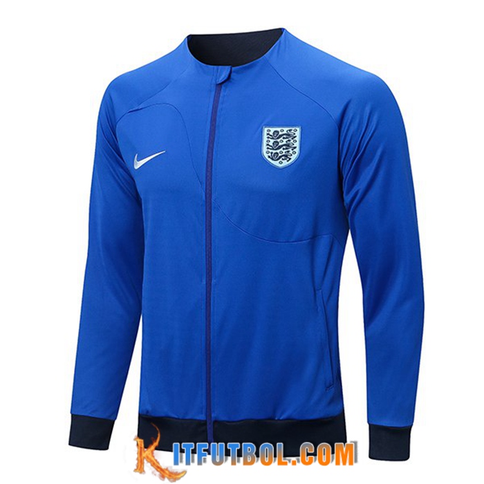 Chaquetas Futbol Inglaterra Azul 2022/2023
