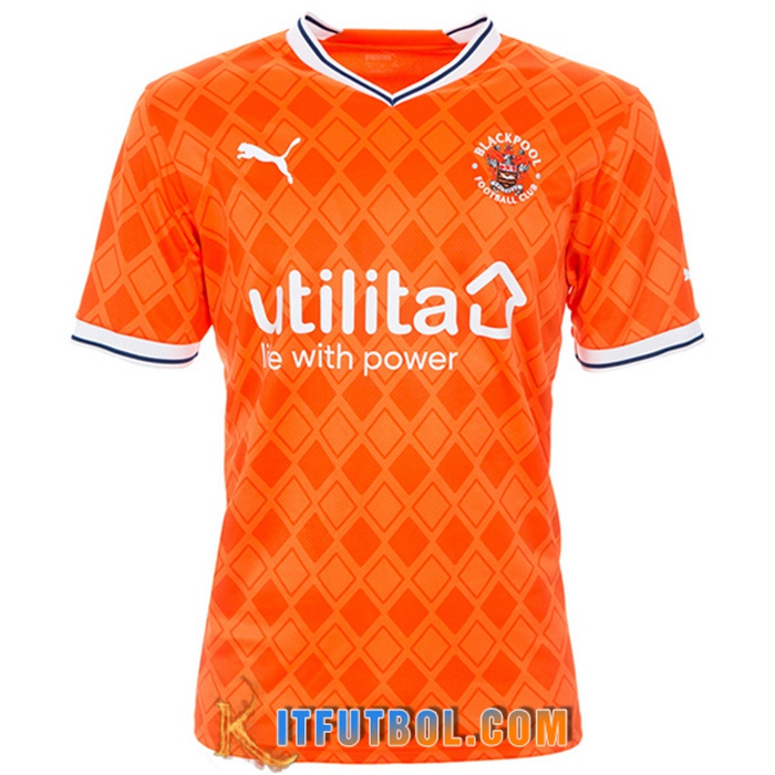 Nueva Camisetas De Futbol Blackpool Primera 2022/2023