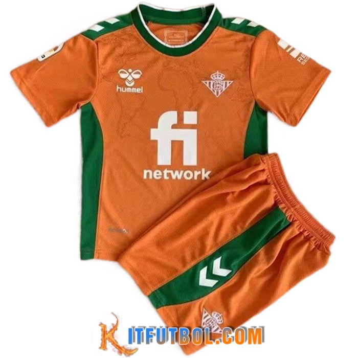 Nueva Camisetas De Futbol Real Betis Ninos Tercera 2022/2023