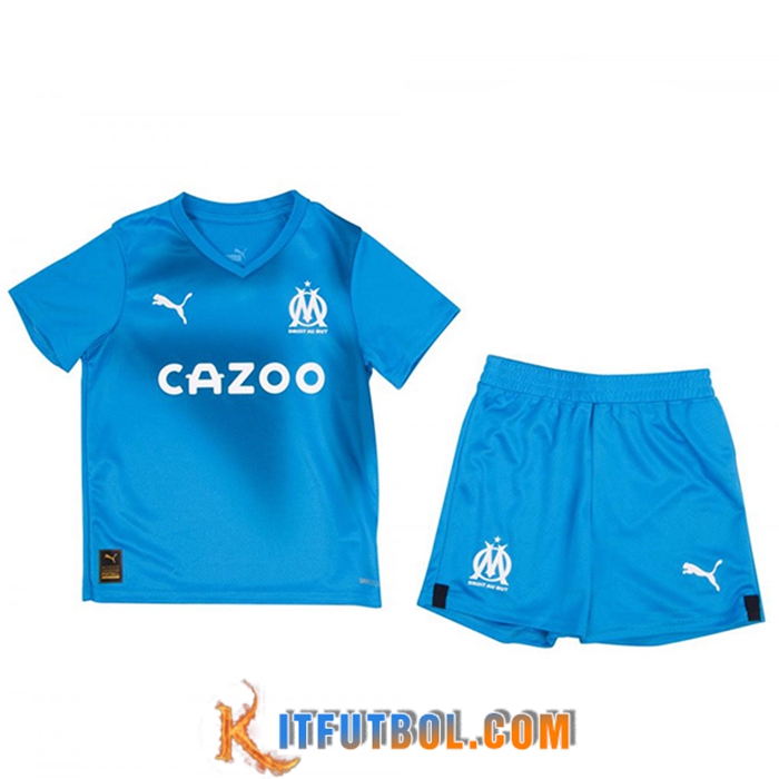 Nueva Camisetas De Futbol Marsella Ninos Tercera 2022/2023