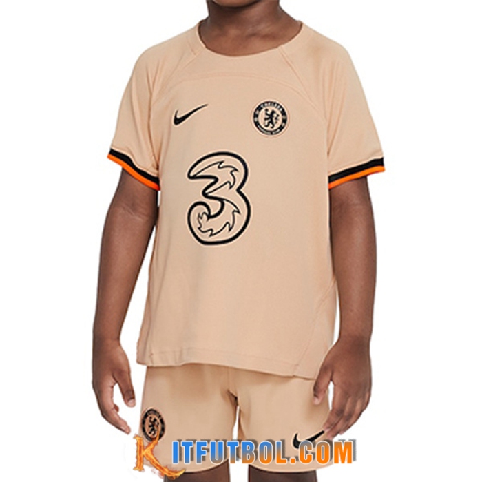 Nueva Camisetas De Futbol FC Chelsea Ninos Tercera 2022/2023