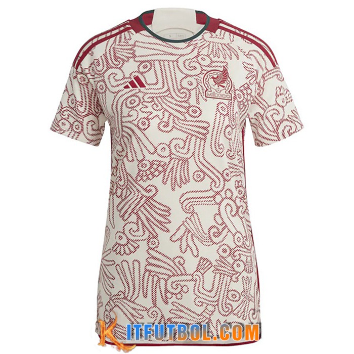 Camisetas De Futbol México Mujer Segunda 2022/2023