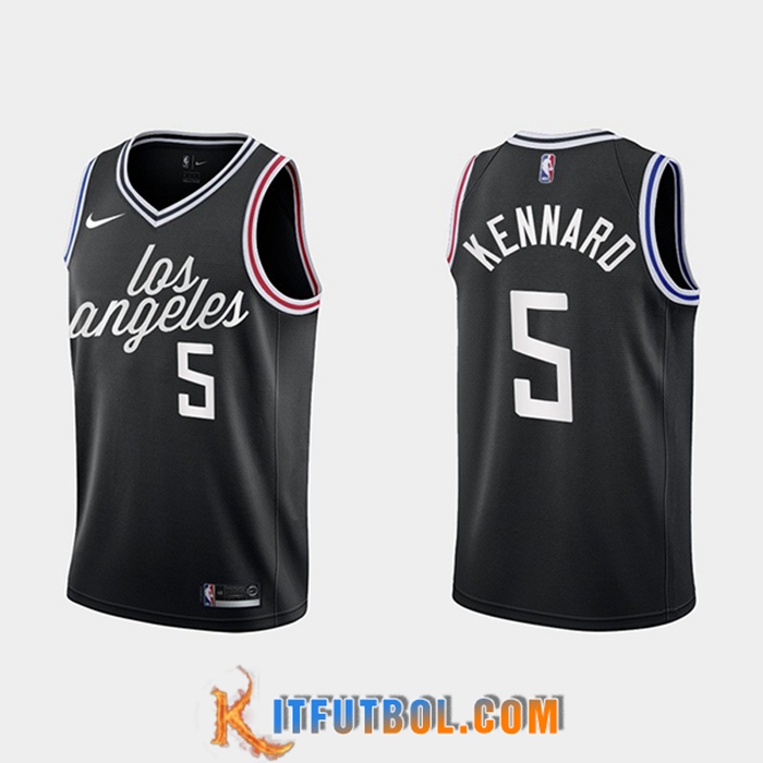 Camisetas Los Angeles Clippers (KENNARD #5) 2022/23 Negro