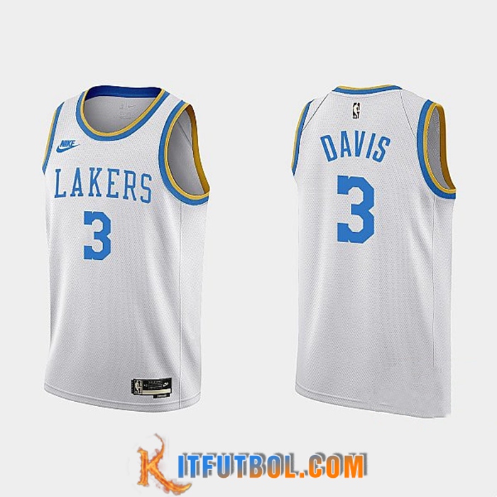 Camisetas Los Angeles Lakers (DAVIS #3) 2022/23 Blanco