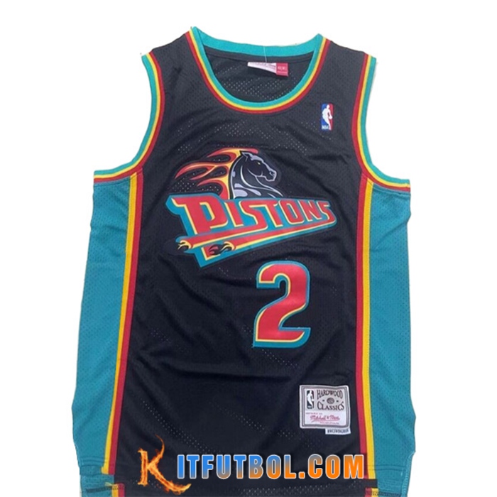 Camisetas Detroit Pistons (CUNNINGHAM #2) 2022/23 Azul marino