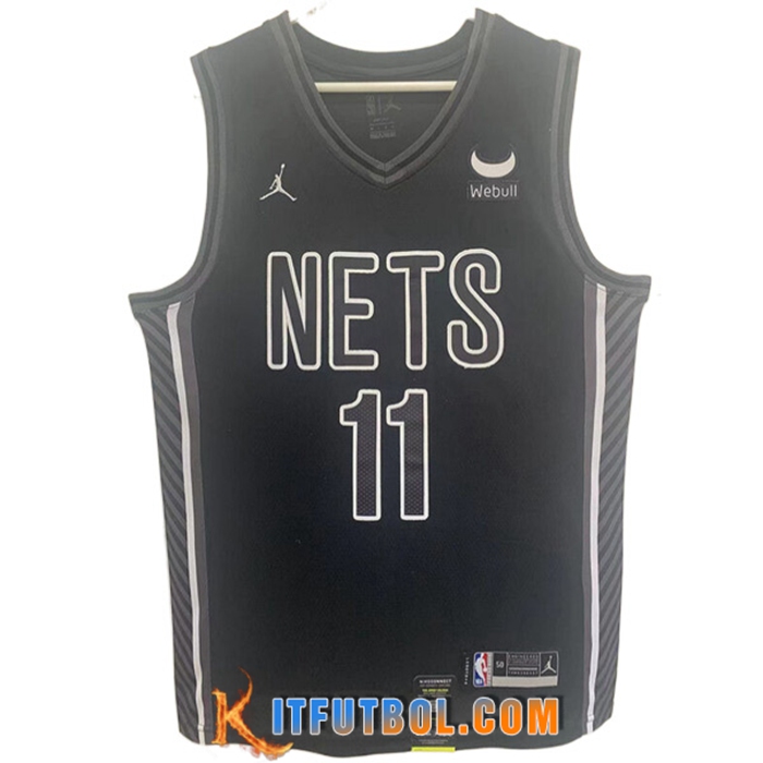 Camisetas Brooklyn Nets (IRVING #11) 2022/23 Negro