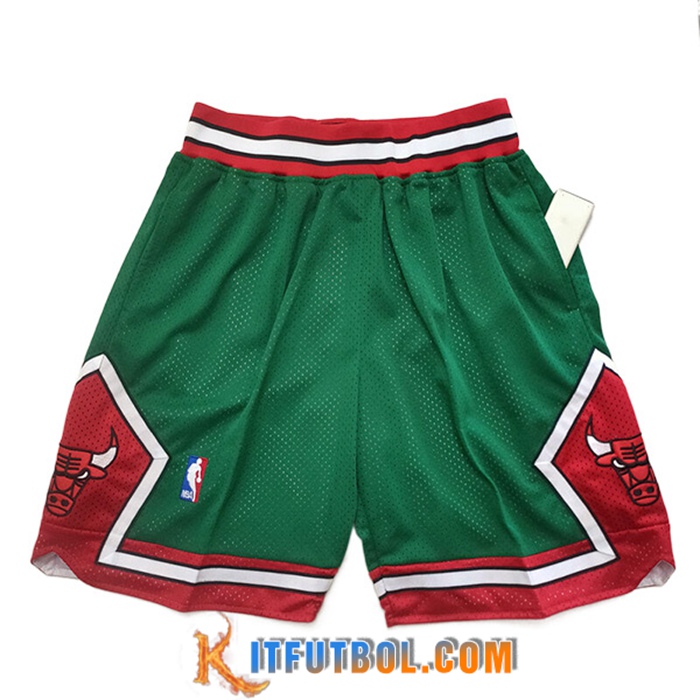 Cortos NBA Chicago Bulls Verde
