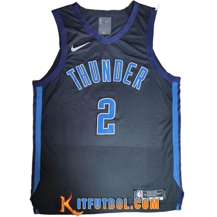 Camisetas Oklahoma City Thunder (GILGEOUS-ALEXANDER #2) 2022/23 Negro