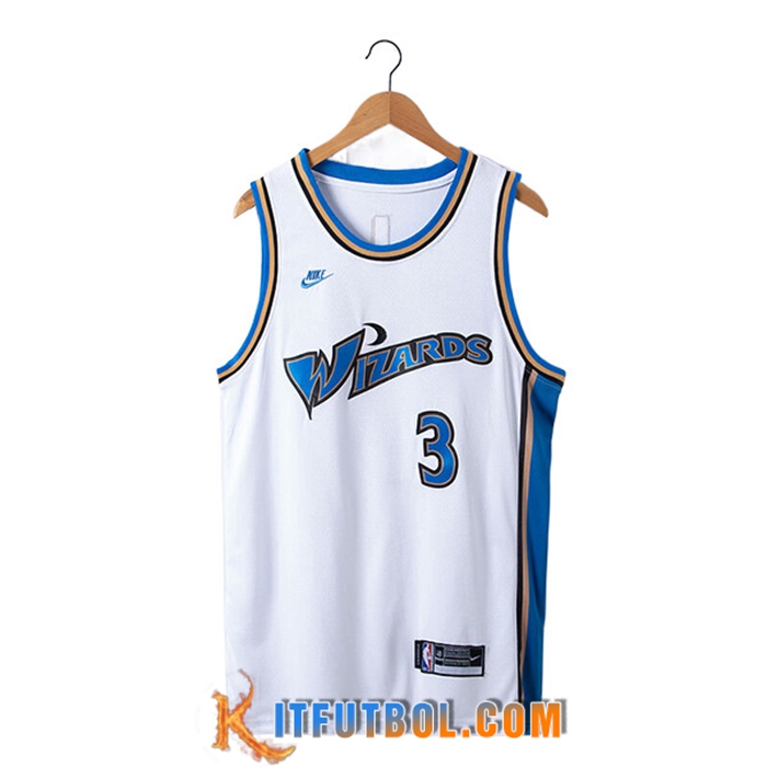 Camisetas Washington Wizards (BEAL #3) 2022/23 Blanco