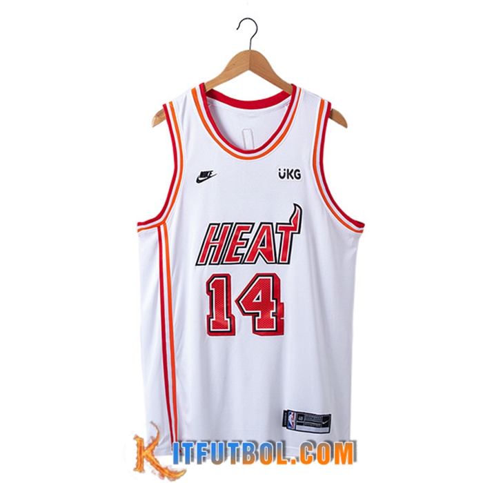 Camisetas Miami Heat (HERRO #14) 2022/23 Blanco