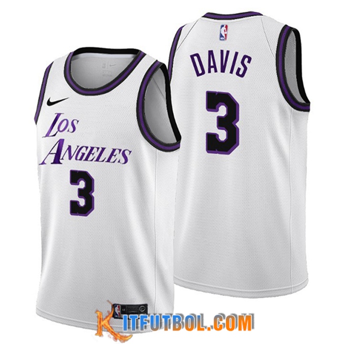 Camisetas Los Angeles Lakers (DAVIS #3) 2022/23 Blanco