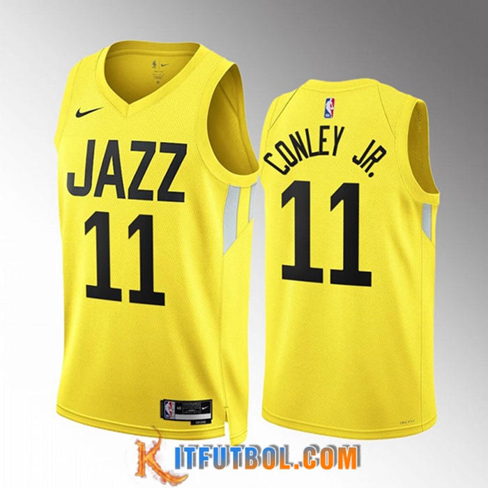Camisetas Utah Jazz (CONLEY JR. #11) 2022/23 Amarillo