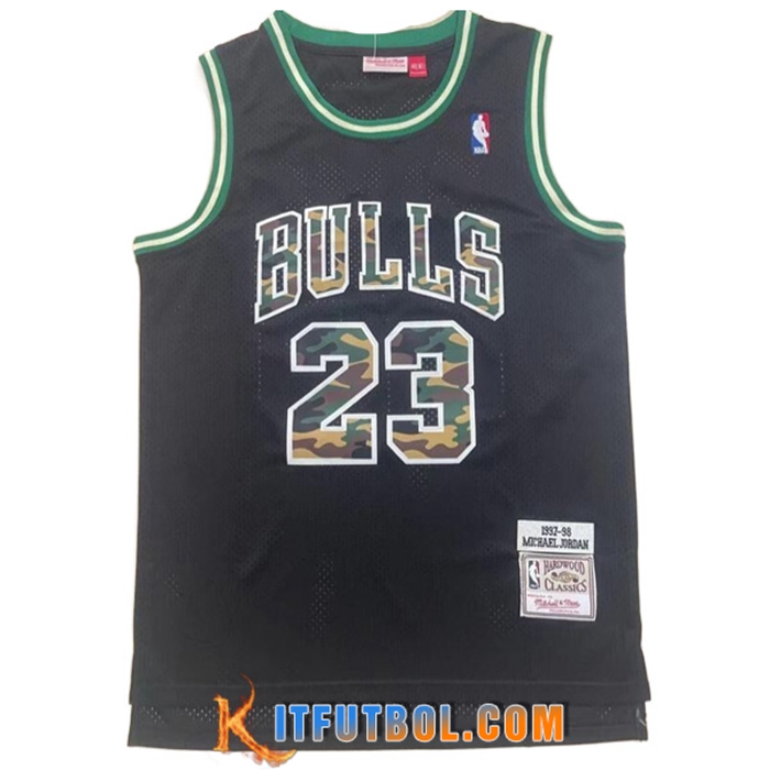 Camisetas Chicago Bulls (JORDAN #23) 2022/23 Negro