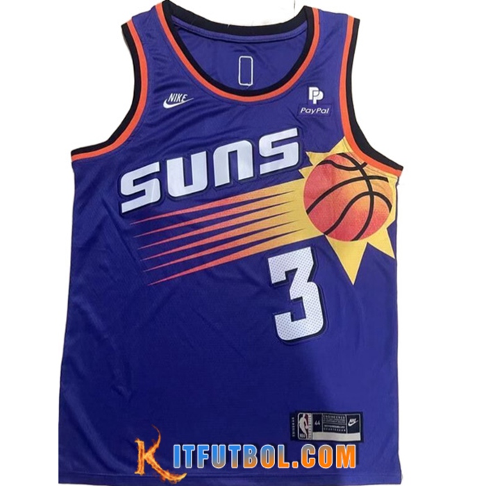 Camisetas Phoenix Suns (PAUL #3) 2022/23 Violeta