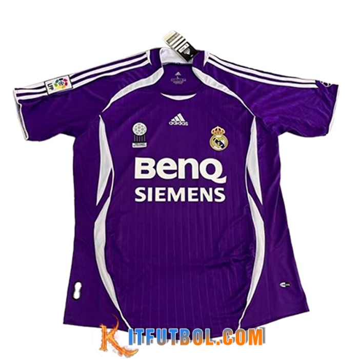 Camisetas De Futbol Real Madrid Retro Portero 2006/2007