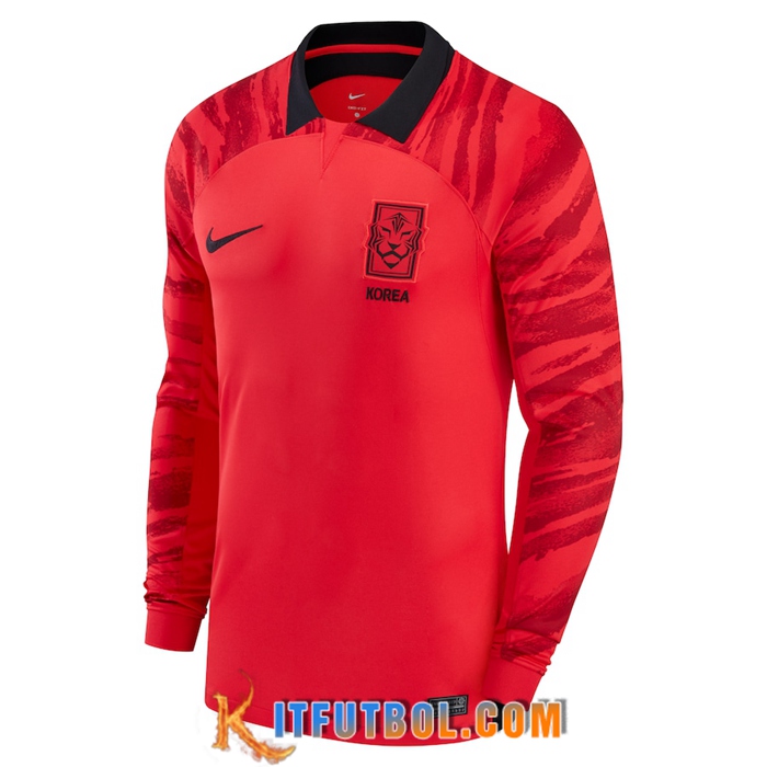 Nueva Camiseta Equipo Nacional Corea Primera Manga Larga 2022/2023