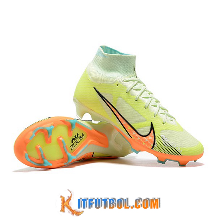 Nike Botas De Fútbol Air Zoom Mercurial Superfly IX Elite FG Verde