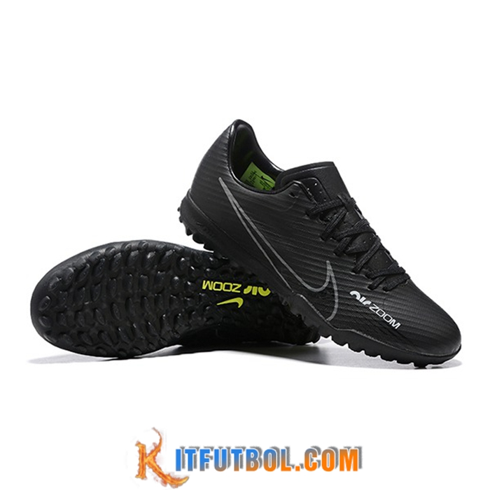 Nike Botas De Fútbol Air Zoom Mercurial Vapor- XV Academy TF Negro