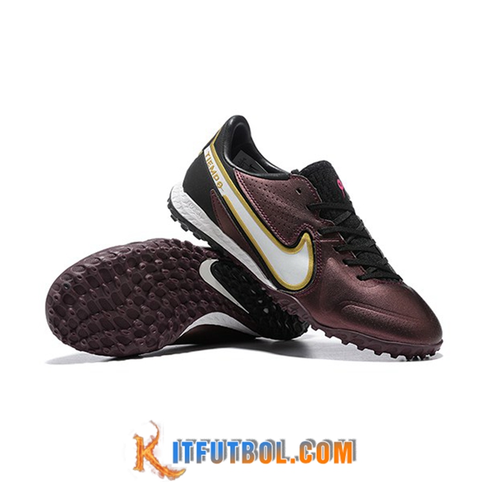 Nike Botas De Fútbol Tiempo Legend 9TF Marrón