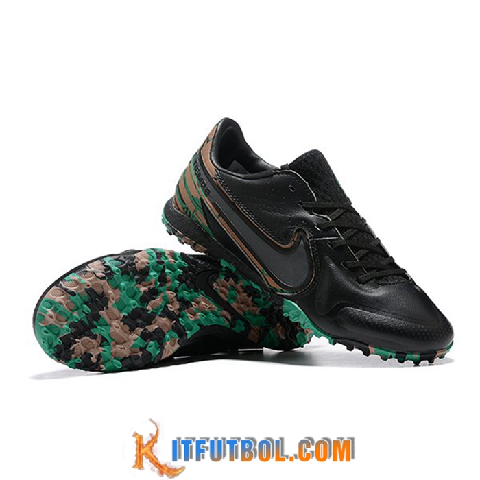 Nike Botas De Fútbol Tiempo Streetgato Negro