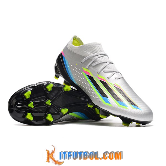 Adidas Botas De Fútbol X Speedportal .1 2022 World Cup Boots FG Gris Claro