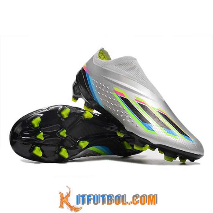 Adidas Botas De Fútbol X Speedportal .1 2022 World Cup Boots FG Gris Claro