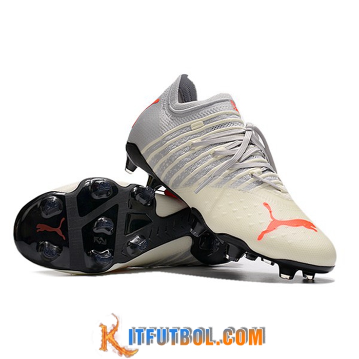 PUMA Botas De Fútbol Future Z 1.3 Instinct Blanco/Gris