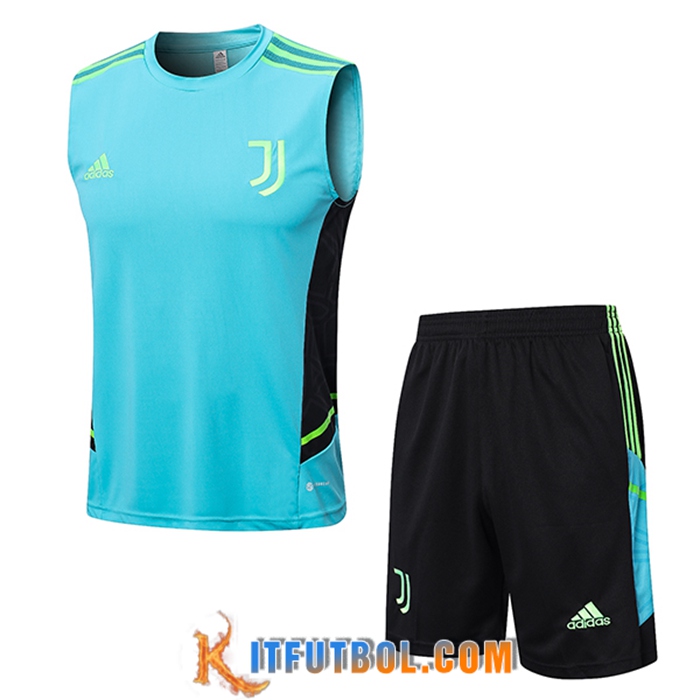 Camiseta Entrenamiento + Cortos Juventus Verde 2022/2023